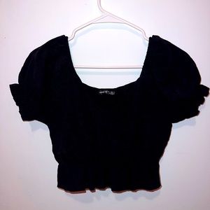 cropped blouse
